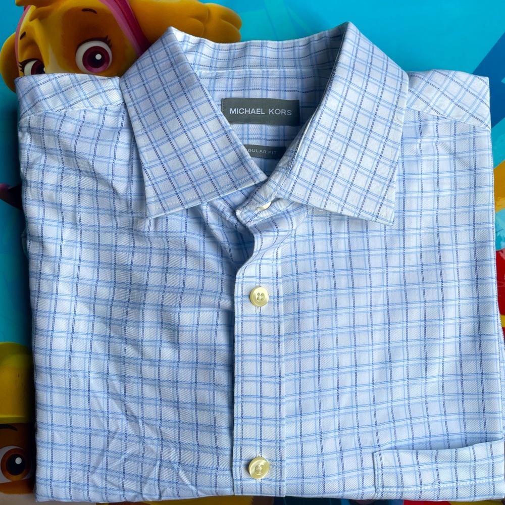 Michael Kors Men’s Button Down Dress Shirt